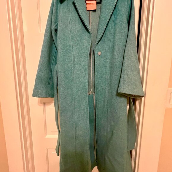 Blue Wool Coat - Cult Gaia - Picture 3 of 6